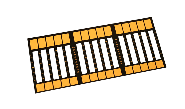 MA Magnetic plate for easy labeling of 15 faders (without pen)