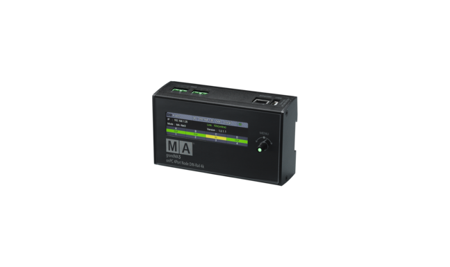 grandMA3 onPC 4Port Node DIN-Rail 4k