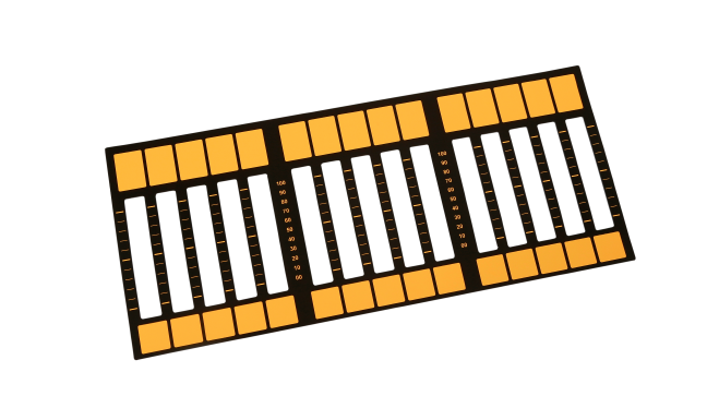 MA Magnetic plate for easy labeling of 15 faders (without pen)