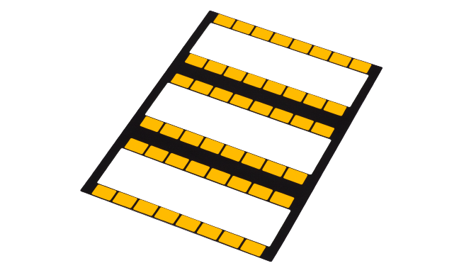 dot2 Magnetic plate for easy labeling of 48 buttons (without pen)