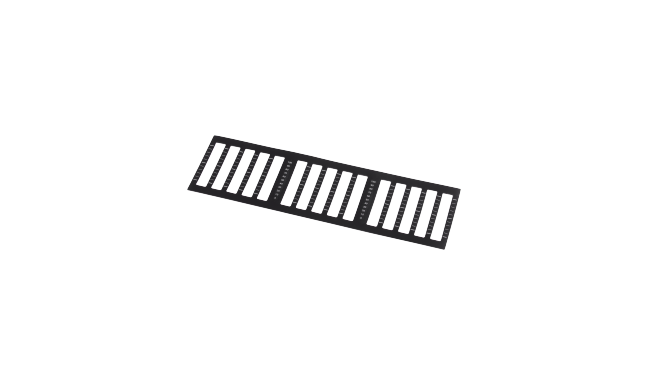 MA Magnetic plate for easy labeling of 15 faders for grandMA3