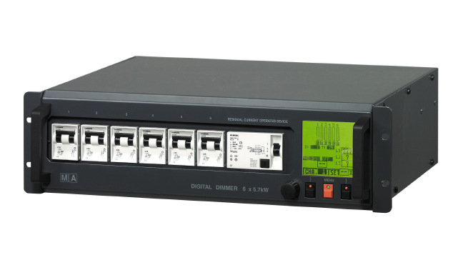 MA Digital Dimmer 6 x 5,7kVA mit RCD