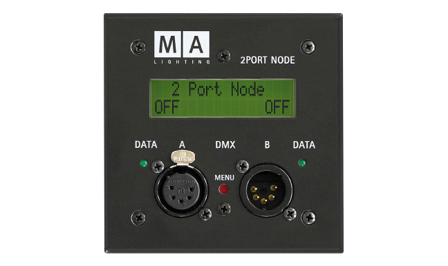 MA 2Port Node, Flush-mounted EU
