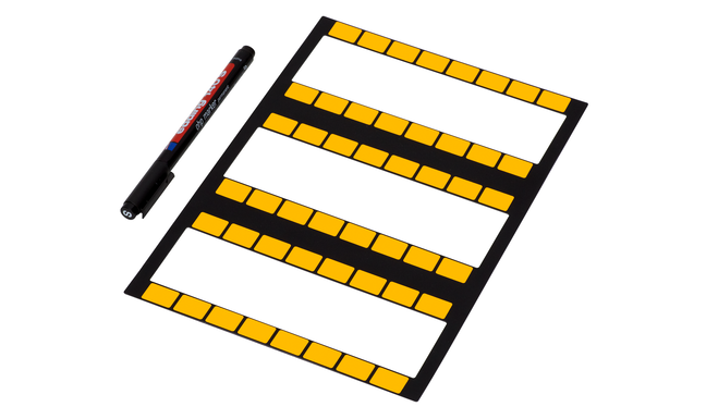 dot2 Magnetic plate for easy labeling of 48 buttons (incl. Edding OHP pen)